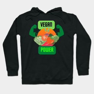 Vegan power Hoodie